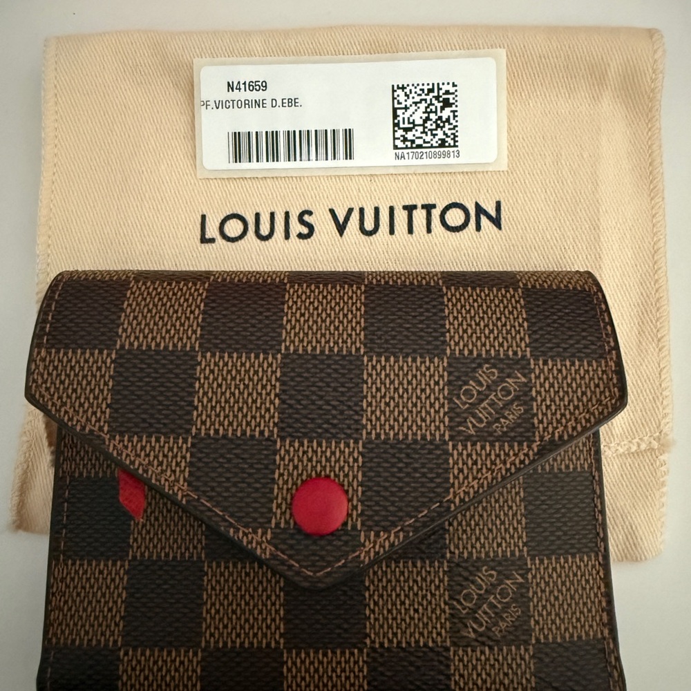 Louis Vuitton Red Wallet